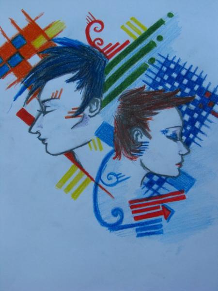 они такие разные..и все таки они вместе