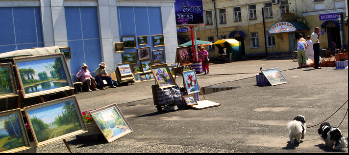 работы кистью