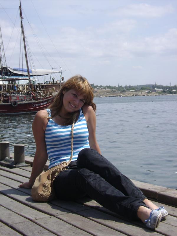 На пристани..