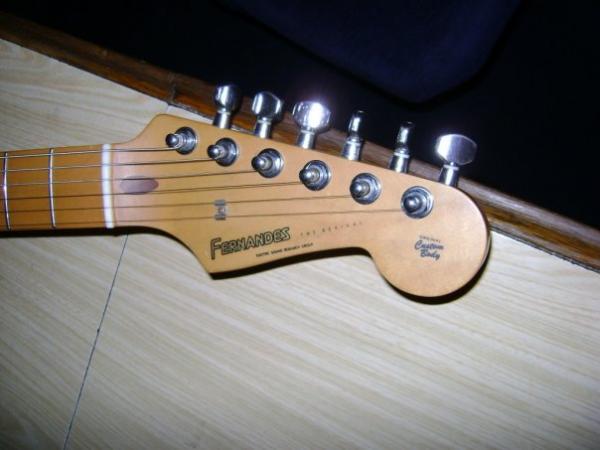 Fernandes Reveval strat '82 head