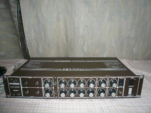 PETERSON tube preamp 80-е года