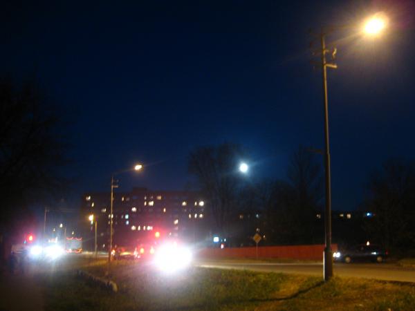 огни города..