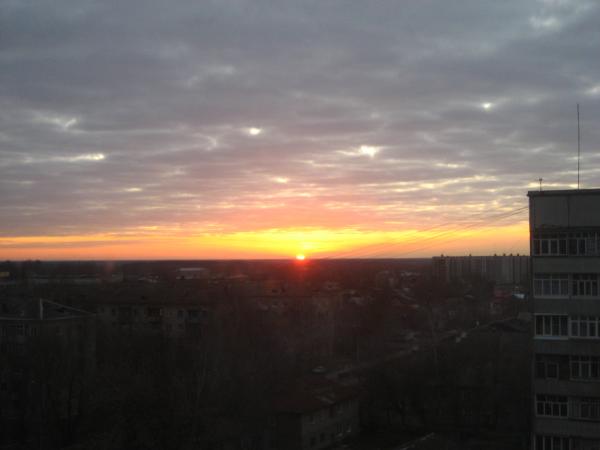 с 9го этажа....