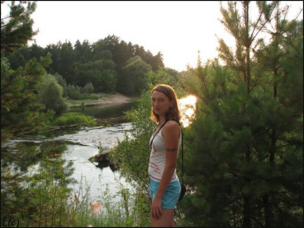 на турбазе..