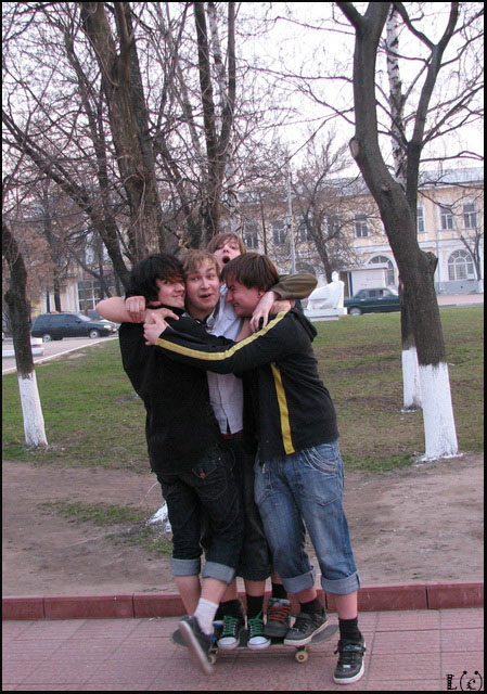 четверо на скейте