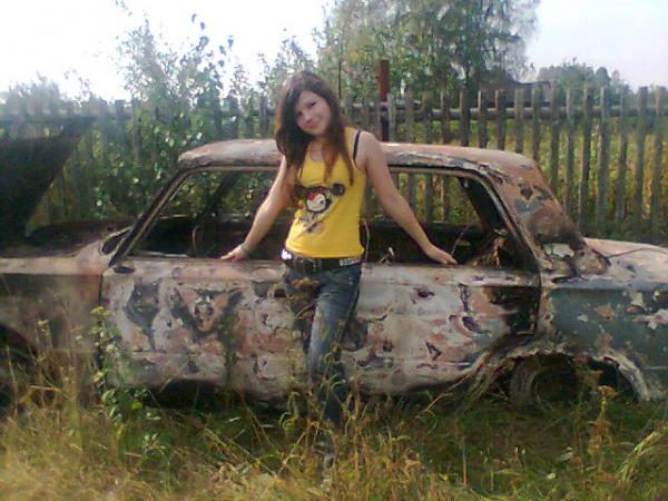 вотна етой раздолбайке мы прокатались почти все лето,пока она не сгорела)