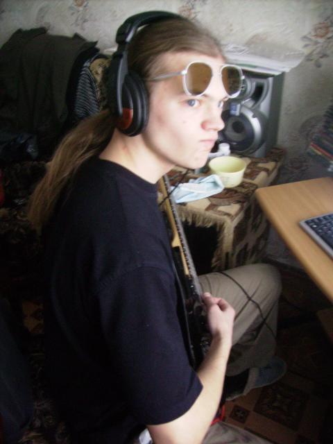 Работа в студии