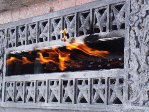 Севастополь. Сапун-гора. вечный огонь